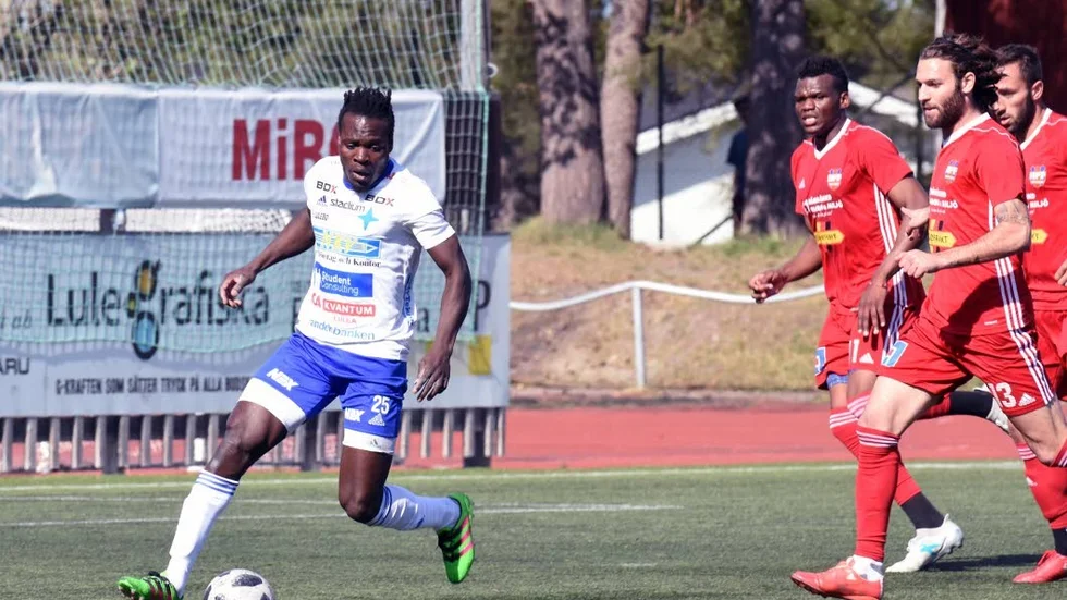 Tetteh Komey avgjorde DM-finalen mellan hans IFK Luleå och Bodens BK