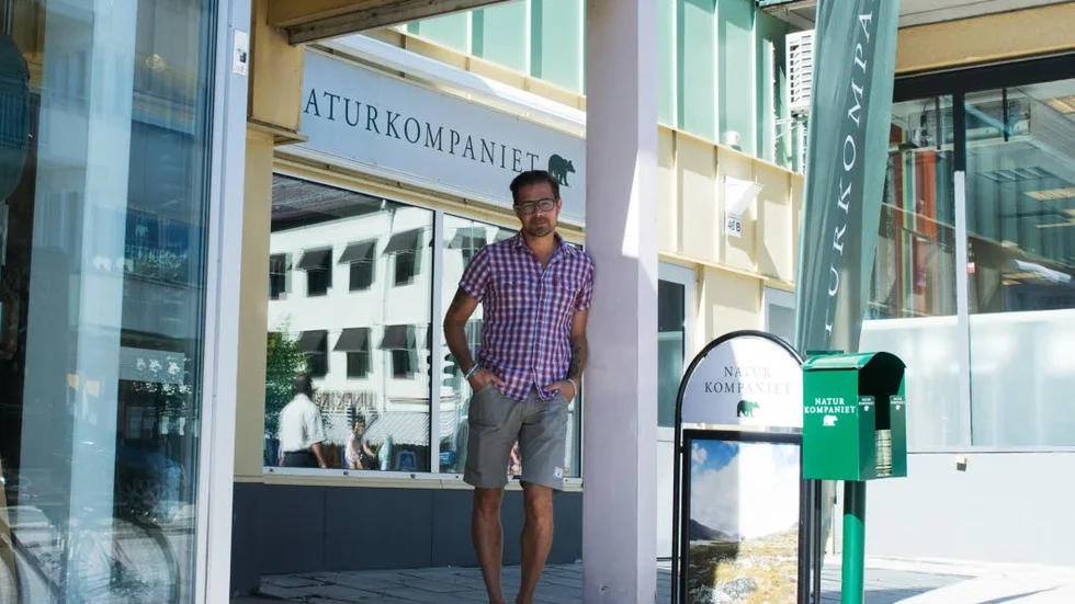 Veckans hanldare är Olov Stenlund som jobbar på Naturkompaniet i Luleå.