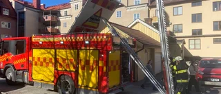 Mat glömdes på spisen – då ryckte räddningstjänsten ut