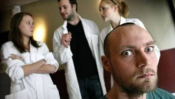 Maria Bodegård, Richard Caspar, Elin Carlon och framför dem Simon Rosenkvist.