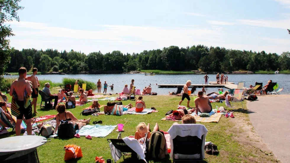 Sommarväder i Öregrund. Arkivbild.