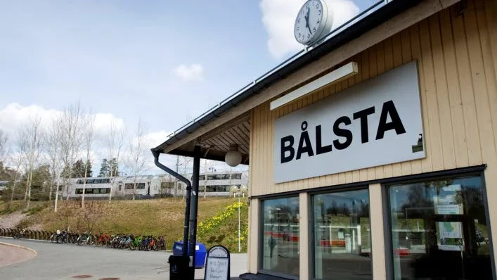 Bålsta station.