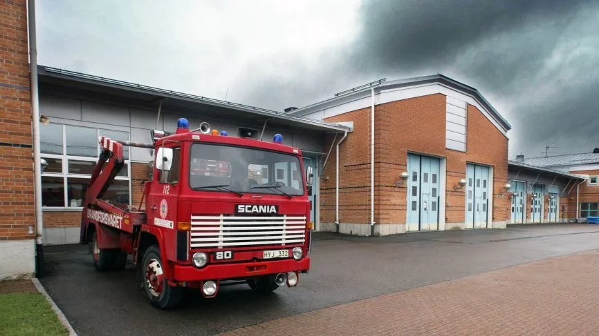 Fyrislunds brandstation i Uppsala.