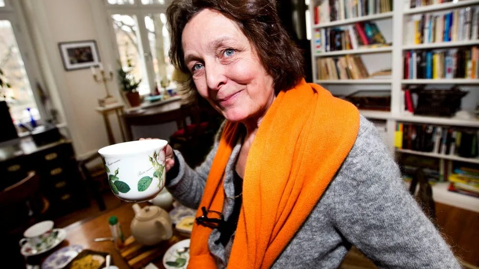 Maria Björk på Stadsbiblioteket är ansvarig för Afternoon tea med novell.