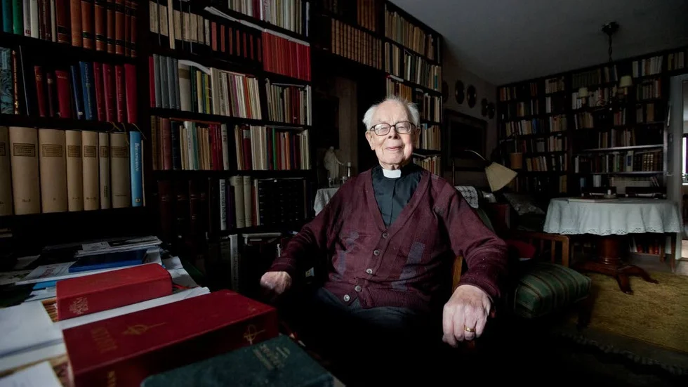 Aktiv senior. – Innan jag var 75 hade jag inte tid att vara med i emeritiikretsen, säger Olof Andrén, som nu kan lägga mer tid på den.