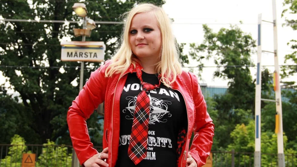 Hanna Olsson arrangerar rockkonsert på Ungdomens hus under Kulturnatten.