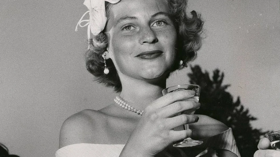 Gunilla von Post bröt kontakten med John F Kennedy när det stod klart att deras kärlekshistoria inte hade någon framtid. Här syns hon på en bild från 1950-talet.