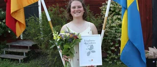 Alva fick diplom för sitt fritidsintresse