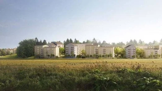 Tänkbar utbyggnad i Hammarparken längs Eriksbergsvägen. Låt Hammarparken ingå i naturreservatet, skriver debattörerna. 