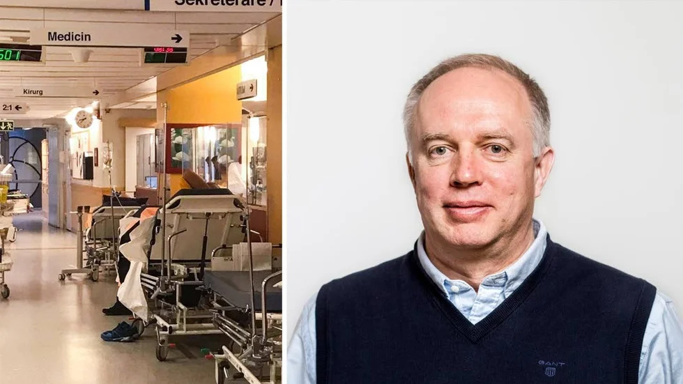Mikael Köhler, chefsläkare på Akademiska sjukhuset, tar nu tillbaka uppgifterna om när alla väntade patienter på akutmottagningen hade tilldelats en vårdplats.