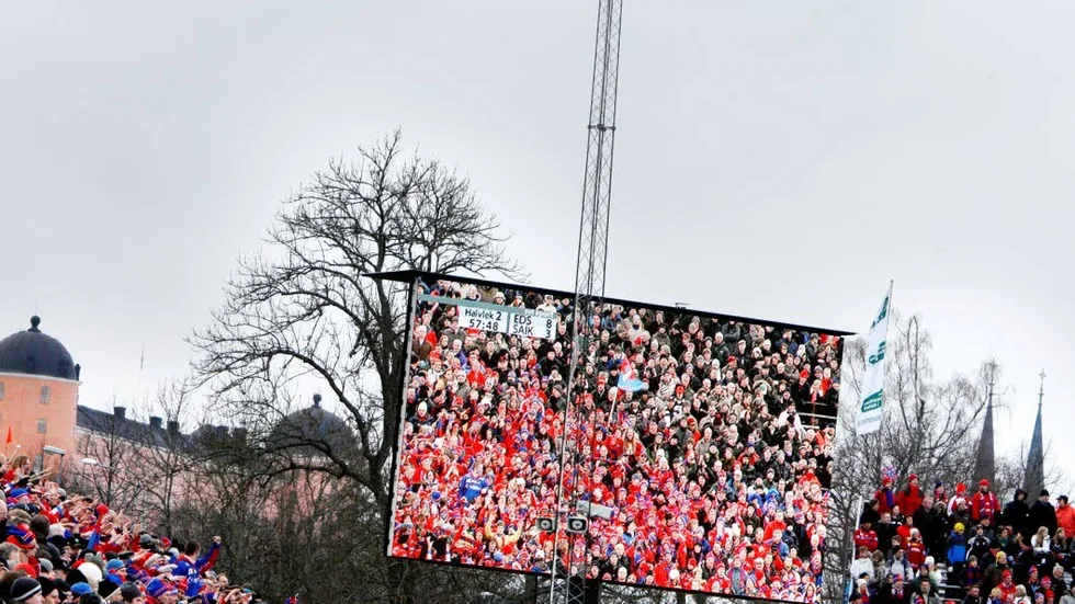 Bandyfinalen på Studenternas IP.