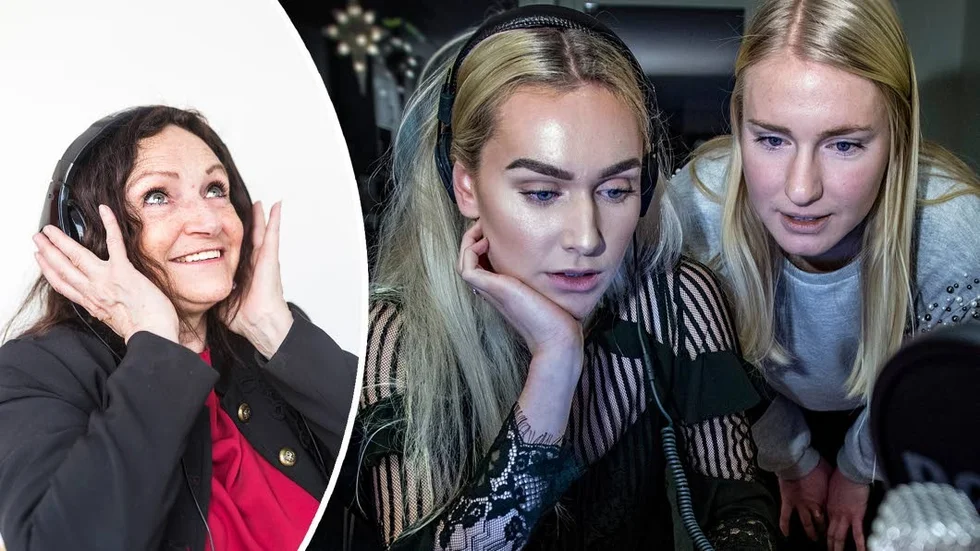 Moa Halldin och Jenny Carlbaum (t h) står bakom Uppsalapodden "Klimatsmartpodden", en nyttig och intressant podd enligt UNT:s Lotta Frithiof.