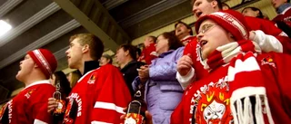 Busslaster med Ais-supporters till Leksand
