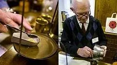 Stig Ekström började göra senap på 1940-talet och arbetade sig fram till ett recept som han nu använder varje jul.