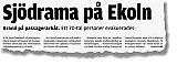"Beredskap för stora sjöolyckor saknas"
