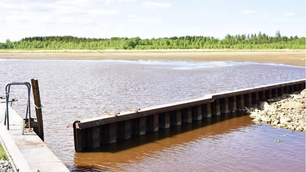 Vattennivåerna i innerfjärdarna håller nu samma nivå som i havet. På måndagen ca -35cm