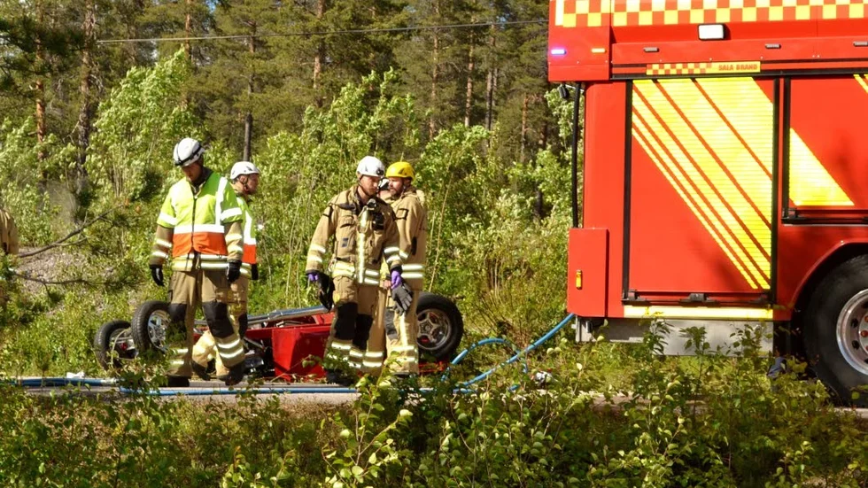 Gällivarebon fick allvarliga skador efter bilvolten vid Midnight Sun Meet i lördags.
