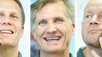 Ola Andersson, Magnus Berglund och Marcus Ragnarsson.