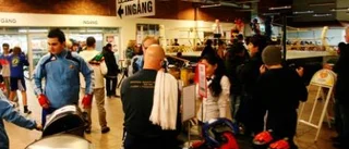 Boxningstempen hög i varuhuset