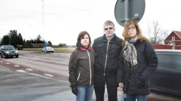 Runa Krehla, Bjarne Graff och Fia Ehrenström i Ramstalund.