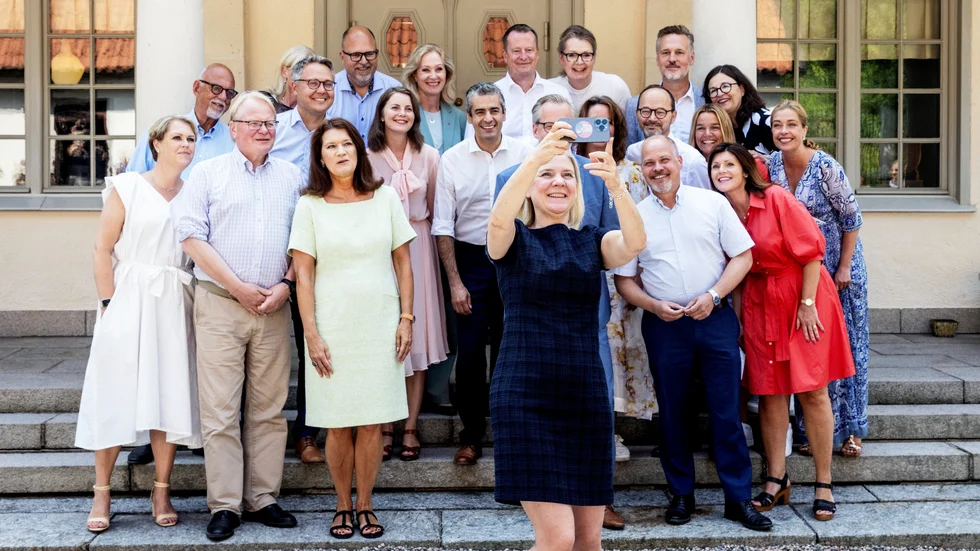 Det är dags för en ny regering, tycker ledarskribenten, som inte vill att det här gänget ska fortsätta att leda Sverige.