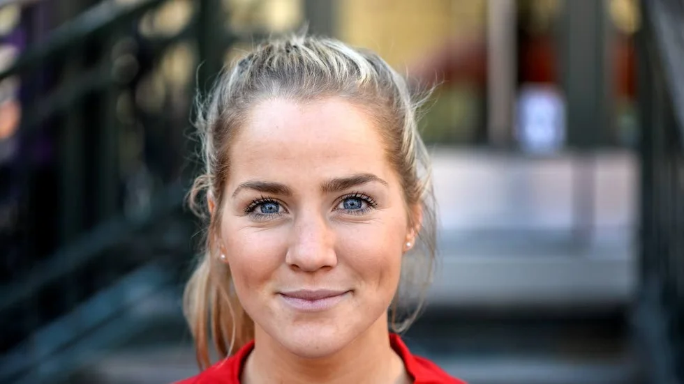 STOCKHOLM 2016-04-12 
Irma Helin, Piteå IF under damallsvenskans upptaktsträff i Stockholm på tisdagen. 
Foto: Anders Wiklund / TT / Kod 10040