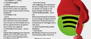 UNG:s jul-låtlista