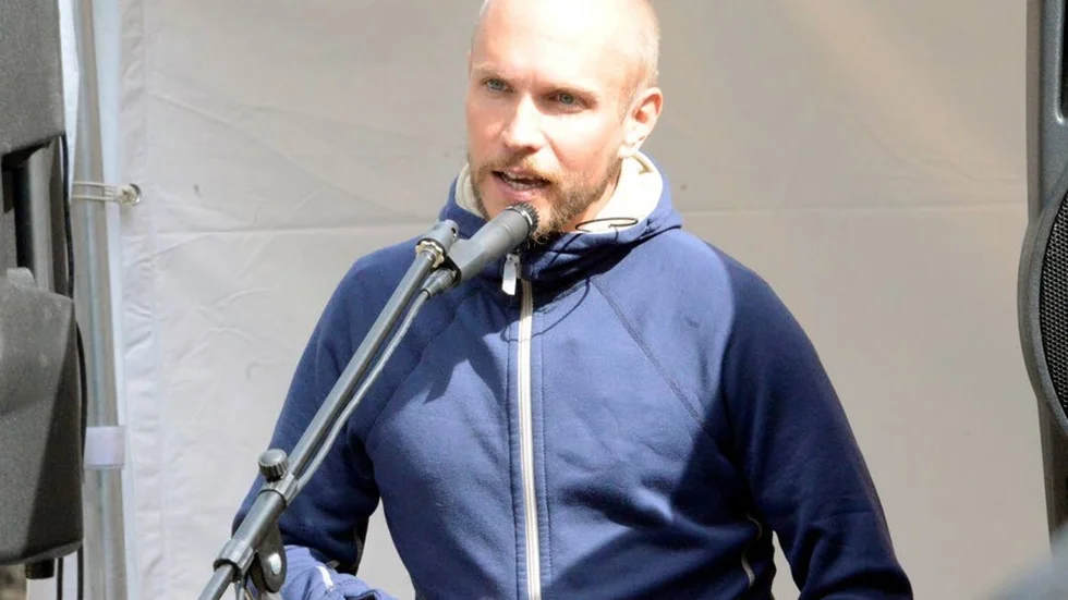 Fredrik Westerlund jobbar till vardags som informatör och projektledare på Arjeplogs kommun, men är kanske mest känd för pengainsamligsprojektet Cancervandringen. (Arkivbild)