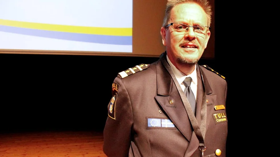 Potenta droger. Lars Hansson pratade om drogsituationen i Sverige sett ur ett tullperspektiv.