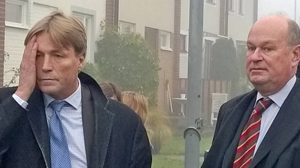 Advokaterna. Thomas Bodström och Birger Edelberg på brottsplatsen.