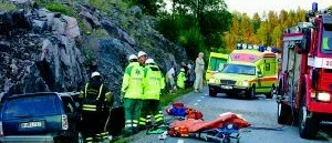 Förlorade två fingrar i olycka