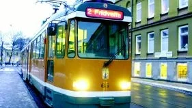 Spårvagn från Norrköping till Linköping kan bli en framtida realitet. Tankarna kommer den här gången från kommunalrådet Gösta Gustavsson i Linköping. 
FOTO: JANNE FORSBY