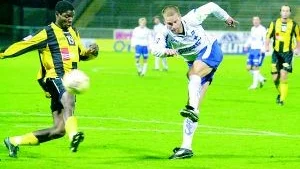 Vill stanna hos IFK Norrköping. Pelle Andersson fick en kick under hösten. Men han har inte hört ett ljud från sin förra klubb. Det har inte det andra Sylvia-lånet heller, Mikael Cupan.
FOTO: ROBERT SVENSSON