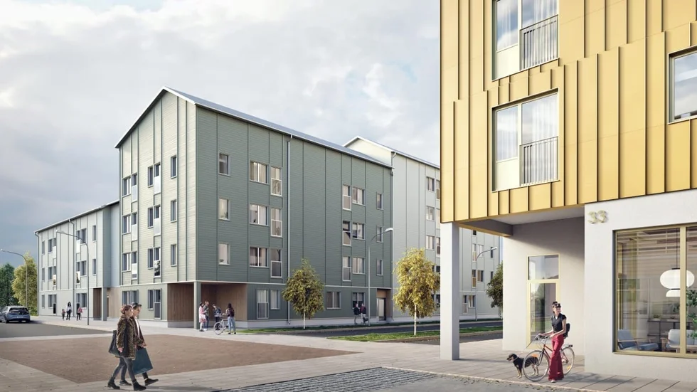 Lindbäcks bygger i Skellefteå,