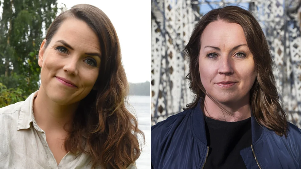 Andrea Lundgren och Tina N Martin är två av författarna som gästar Bodens bibliotek under hösten.
