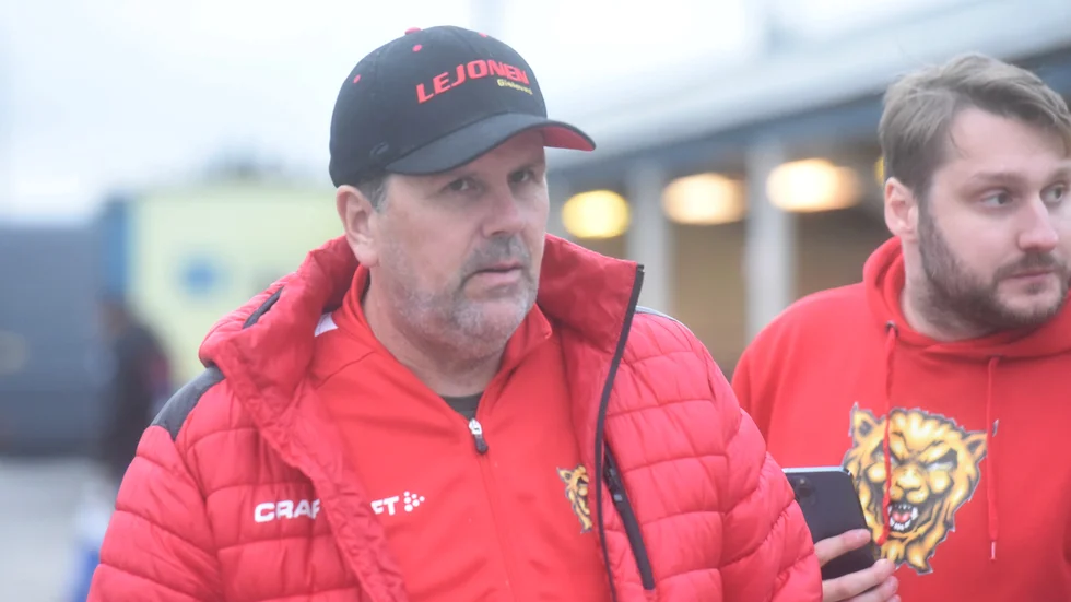 Anders Fröjd var nöjd med segern för Lejonen, men hade gärna vunnit lite större.