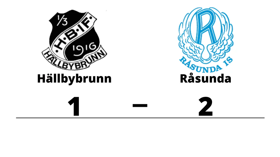 Hällbybrunns IF förlorade mot Råsunda IS