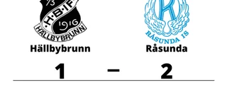 Hällbybrunn föll mot Råsunda på hemmaplan