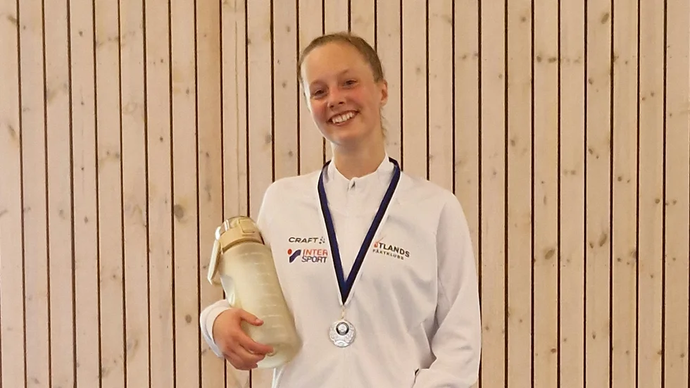 Tyra Öfors från Gotlands Fäktklubb gick till final.