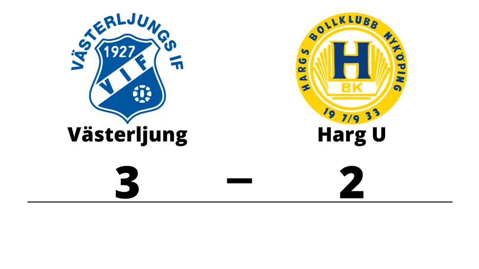 Västerljungs IF vann mot Hargs BK U
