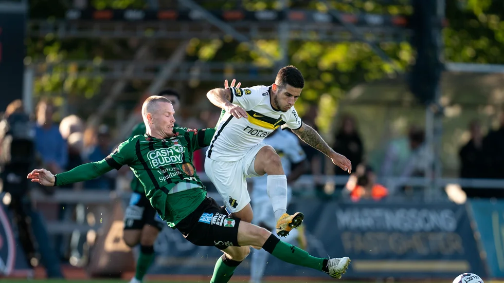 Varbergs och Anton Liljenbäck gick segrande ur mötet med AIK.