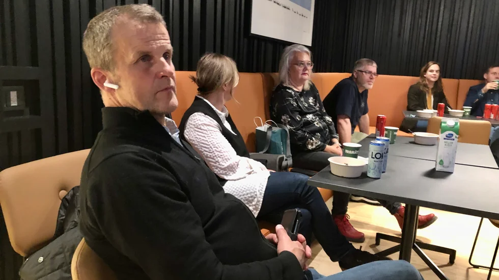 Om det rådde feststämning på S valvaka var Gunnar Selbergs raka motsatsen.