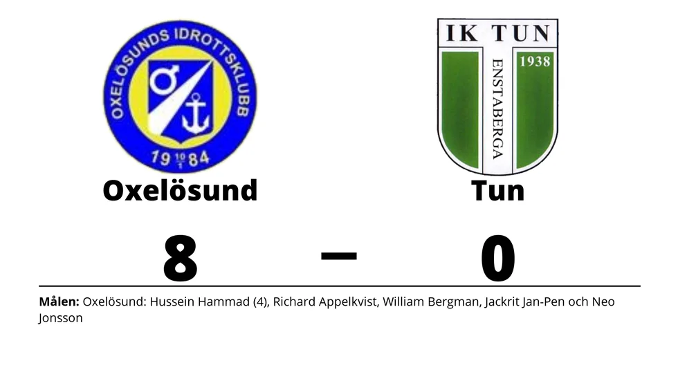 Oxelösunds IK vann mot IK Tun