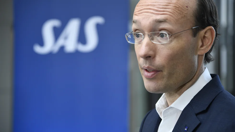 SAS-chefen Anko van der Werff. Arkivbild