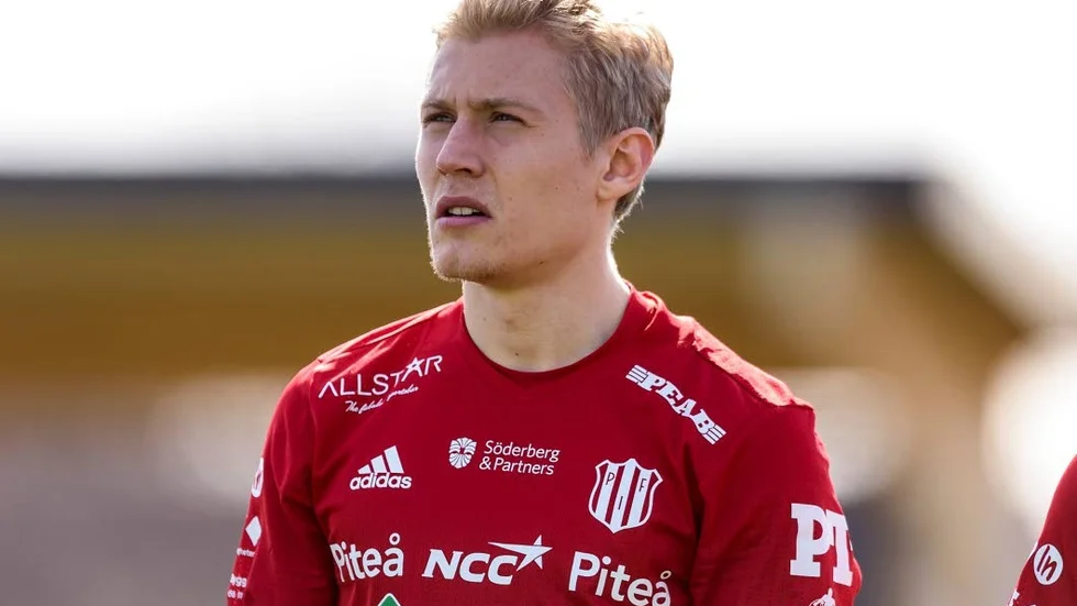 ÅTERVÄNDER? Piteå IF hoppas att Gustav Rönnbäck Wallin kommer tillbaka till klubben efter en säsong i IFK Luleå.