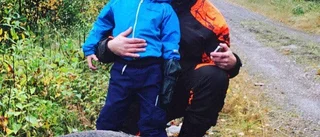 4-åringens björnmöte: Han var imponerad
