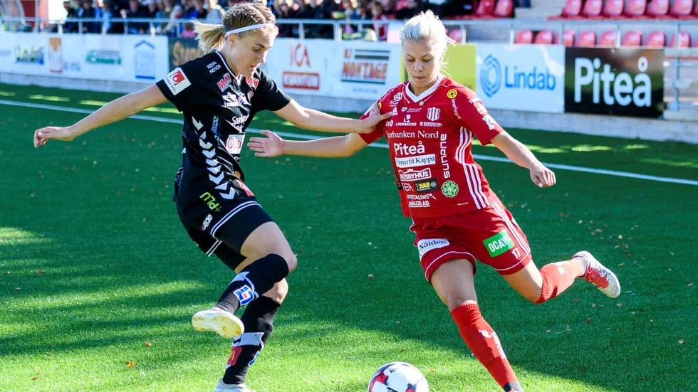 LÄMNAR. Lotta Ökvist lämnar Piteå IF för spel med Houston. (Arkivbild)