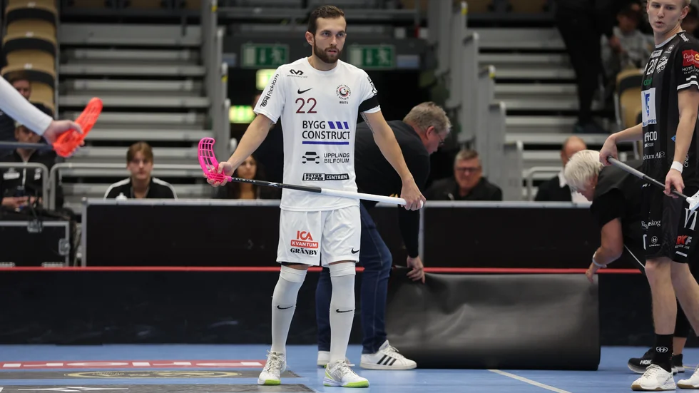 Albin Sjögren stod för ett äkta hattrick mot Helsingborg. 