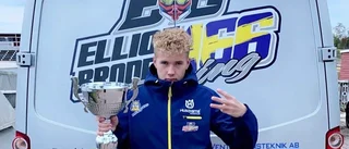 Motalaföraren trea totalt i motocrosscupen, nu kliver Brodell upp på större cykel