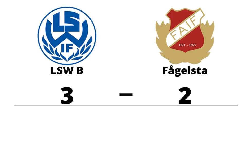 LSW IF B vann mot Fågelsta AIF